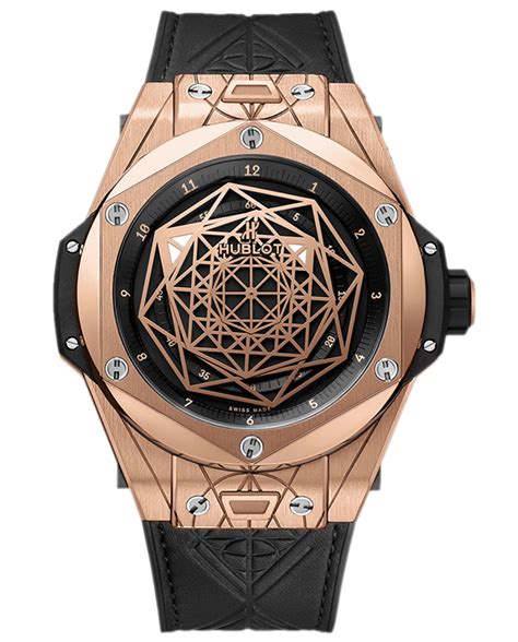 hublot sang bleu 2 king gold|Hublot Sang Bleu Ii King Gold Big Bang Unico Blue Pave 45.